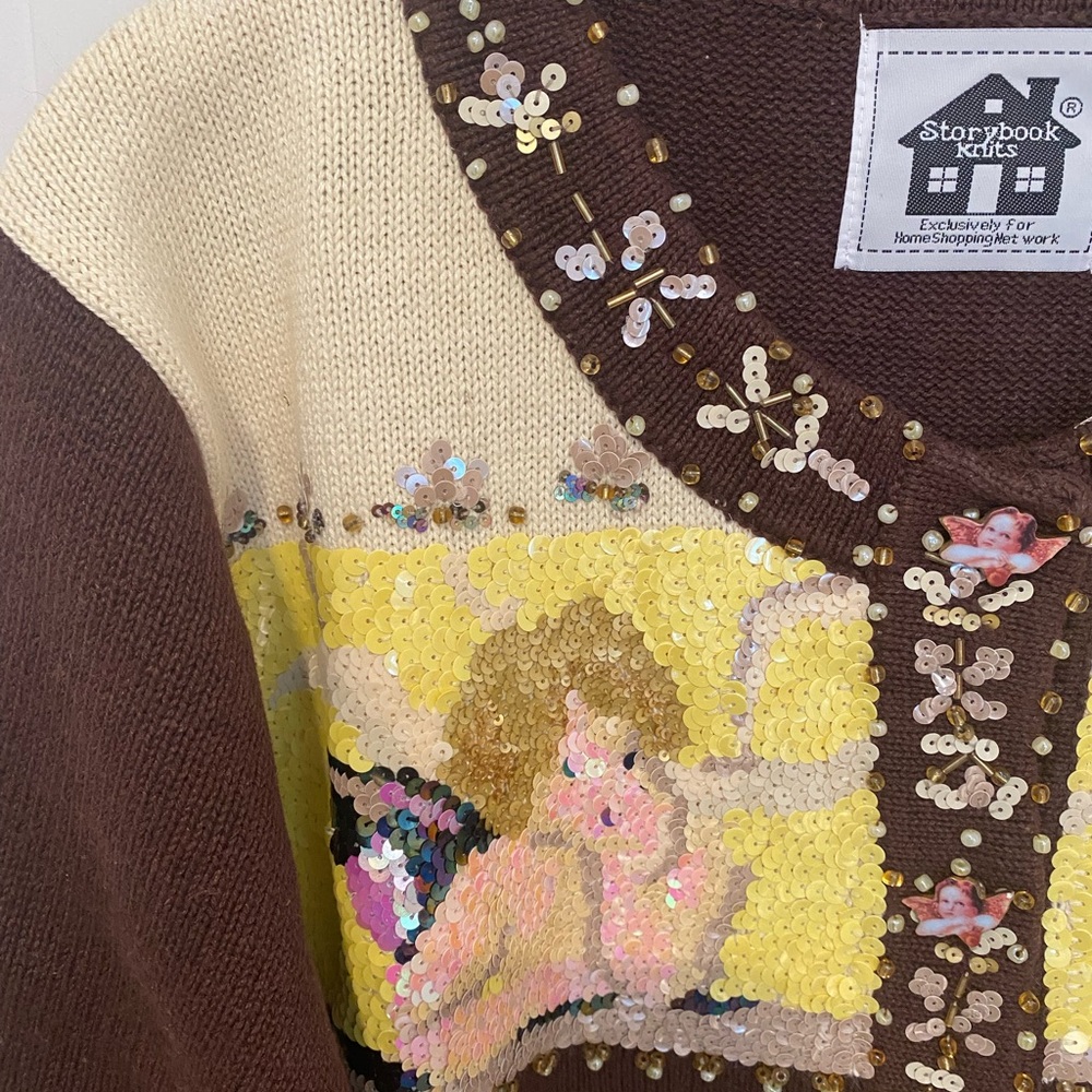 Storybook Knits Cardigan Sweater with Cherubs L
NWT - Picture 4 of 16